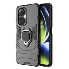 SORAKA Capa para OnePlus Nord CE 3 Lite 5G com suporte para anel Capa Slim Fit de TPU macio Capa OnePlus Nord CE 3 Lite 5G com placa de metal para suporte magnético de telefone para carro