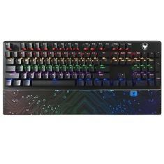 Teclado Optico Mecânico Gamer Sate K4  RGB USB-Unissex