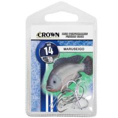 Anzol Crown Maruseigo nig 14 com 10 uni
