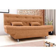 Sofá Cama Salomé Boucle Mostarda F493 - Matrix