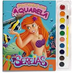 Pintando com aquarela - Sereias