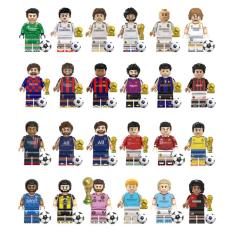 Boneco Jogador Futebol Time Clube Liga Blocos De Montar