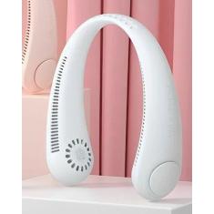 Ventilador flexível recarregável de pescoço portátil - bazar criativo,