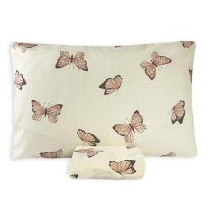 Lençol Solteiro 2 Peças Sem Elastico Algodão Varias Cores - LENNY ENXO