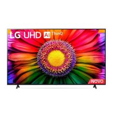 Smart TV 86 4K LG UHD ThinQ AI Alexa Google Assistente 86UR8750PSA, 86