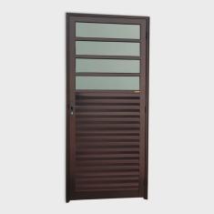 Porta de Cozinha Super Vidro Boreal 210cm x 86cm Brimak
