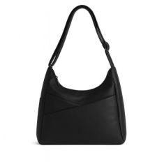 Bolsa Media Alça Transversal Divisorias Feminina de Ombro Estilo Saco 