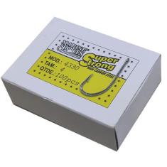 Anzol Marine Sports Modelo 4330 Tamanho Numero 4 Caixa Com 100 Unidade