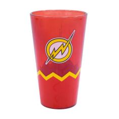 Copo Vidro Flash 450Ml Liga Da Justiça