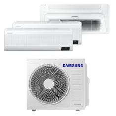 Ar Condicionado Multi Tri Split HW e K7 Samsung Wind Free 24000 BTU (2x9000+1x12000) Quente e Frio Inverter R410 (AJ068AXJ3KH/AZ)