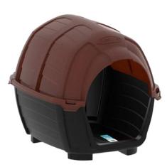 Casa para Cachorro Pet Casinha Stone House Nº2 - Plast Pet, Marrom