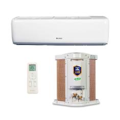 Ar Condicionado Split Hi Wall Gree G-top Auto Inverter R-32 24000 BTUS Frio 220V Monofásico GWC24ATE-D6DNA1A-I