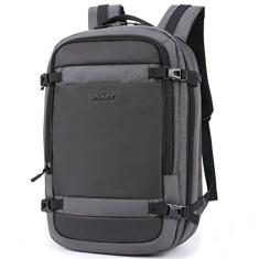 Mochila de ombro Mochila masculina de pano Oxford Mochila multifuncional para viagem ao ar livre, bolsa de costas com proteção de esponja, esponja espessa/dupla proteção
