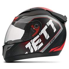 CAPACETE FECHADO PRO TORK JETT EVO LINE FOSCO VERMELHO TAM. 58