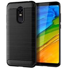 Capa para Xiaomi Redmi Note 5 Pro, com sensação suave, proteção total, anti-arranhões e impressões digitais + capa de celular resistente a arranhões para Xiaomi Redmi Note 5 Pro