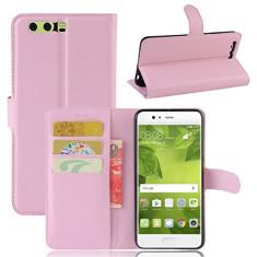 Capa carteira para Huawei P10 Plus, capa carteira flip de couro PU premium com compartimento para cartão, suporte e fecho magnético [capa interna à prova de choque de TPU] Compatível com Huawei P10