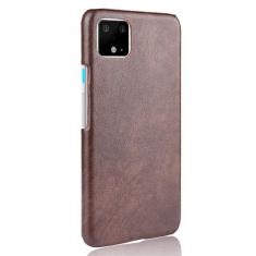 Capa para Google Pixel 4, capa de celular com proteção robusta 360° protege seu telefone capa de couro granulado para Google Pixel 4