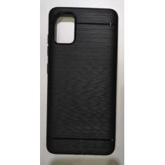 Capa Capinha Galaxy a41 Diversas Cores lisa - sem, preto