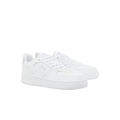 Lacoste Tênis feminino L001, Branco/Branco, 38