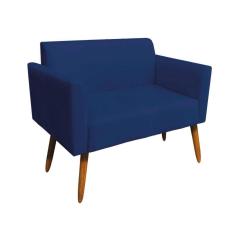 Namoradeira Marisa Suede Azul Marinho