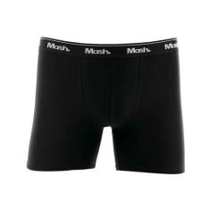 Cueca Boxer Plus Size Mash 071.40 Algodão, Preto, XXGG