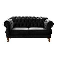 Sofá Fixo Duquesa Chesterfield 2 Lugares Namoradeira Classico Retrô - 