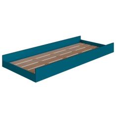 Cama Auxiliar Infantil Para Colchão 78x188cm Infix C06 Azul - Mpozenato