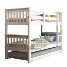 Treliche de Madeira Escada Fixa Branco - Piratini