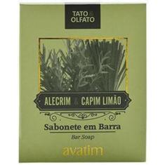 Sabonete Em Barra Alecrim & Capim Limão 100 G (Caixa 3 Und) - Avatim C