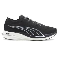 PUMA Tênis de corrida masculino Deviate Nitro, Preto, 11