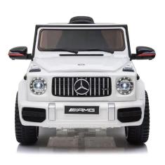 Mini Carro Elétrico 12v Mercedes Amg G63 Branco Importway