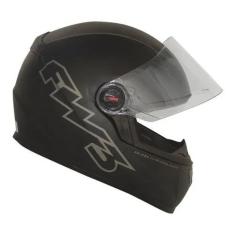 Capacete Moto Fechado Fw3 Gt Classic Preto Fosco