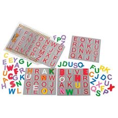 Brinquedo Educativo Bingo De Letras Em E.V.A - 98 Peças - JOTTPLAY