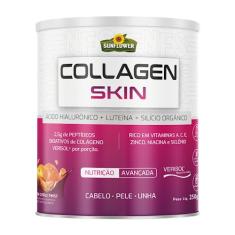 Colágeno Verisol Hidrolisado com Ácido Hialurônico + Luteína + Silício Orgânico - Collagen Skin Sunflower