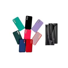 Capa Compatível Para Samsung S24 Plus + Pel. Gel Privacidade