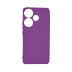 Capa Capinha Case Aveludada Compatível Para Xiaomi Poco F6 - DB, Roxo,