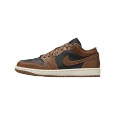 Nike Tênis feminino Air Jordan 1 Low, Off Noir Archaeo Brown Sail, 39