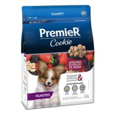 Biscoito Premier Cookie Cães Filhotes Pequeno sabor Frutas Vermelhas 2