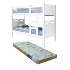 Beliche Com Colchão D23 88x188cm para quarto Solteiro MDF C/ estrado e