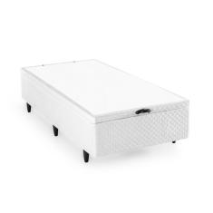 Base Box Baú Solteiro 88x188x35cm Merida Branco