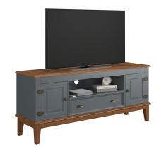 Rack 2 Portas E 1 Gaveta- Cinza