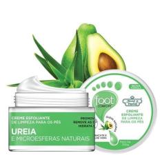 Creme Esfoliante De Limpeza Para Os Pés Foot Comfort Flores & Vegetais