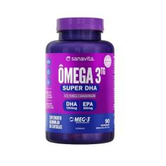 Sanavita Ômega 3 DHA - Alta Pureza e Concentração - 90 Cápsulas