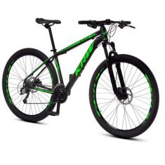Bicicleta Aro 29 KRW Alumínio 24 Vel Freio a Disco Hidráulico S36, Pre