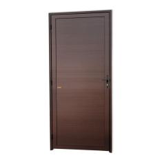 Porta de Alumínio Lambril Super 25 210cm x 70cm Brimak Corten