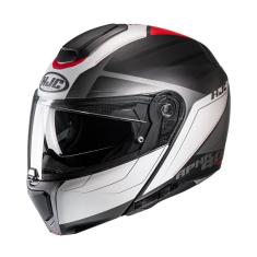 Capacete Hjc Rpha 90s Cadan Preto Cinza Branco E Vermelho 59 [f016]