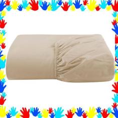 Lençol  Mini Cama Montessoriana C/ Elástico Percal 200 Fios - INGRID B