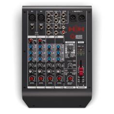 Mesa De Som Hh Queensberry Q6fx 6 Canais Preta