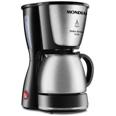 Cafeteira Elétrica Mondial Dolce Arome Preto/Inox 550W 220V - C-34 JI 15X