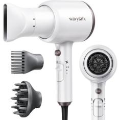 Secador de cabelo Wavytalk 1875W com difusor e concentrador branco